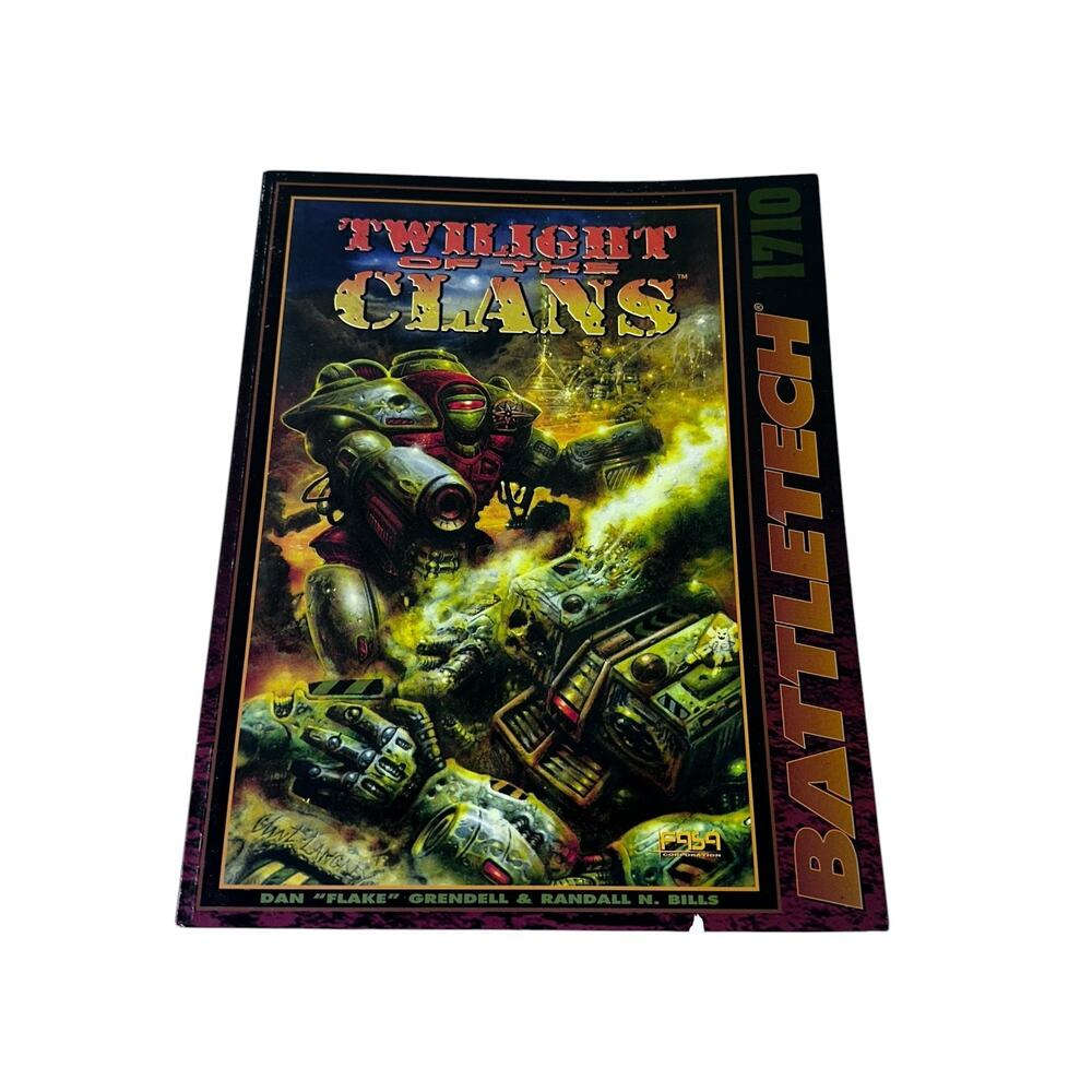 Battletech: Twilight of the Clans [Paperback] Dan "Flake" Grendell 1710